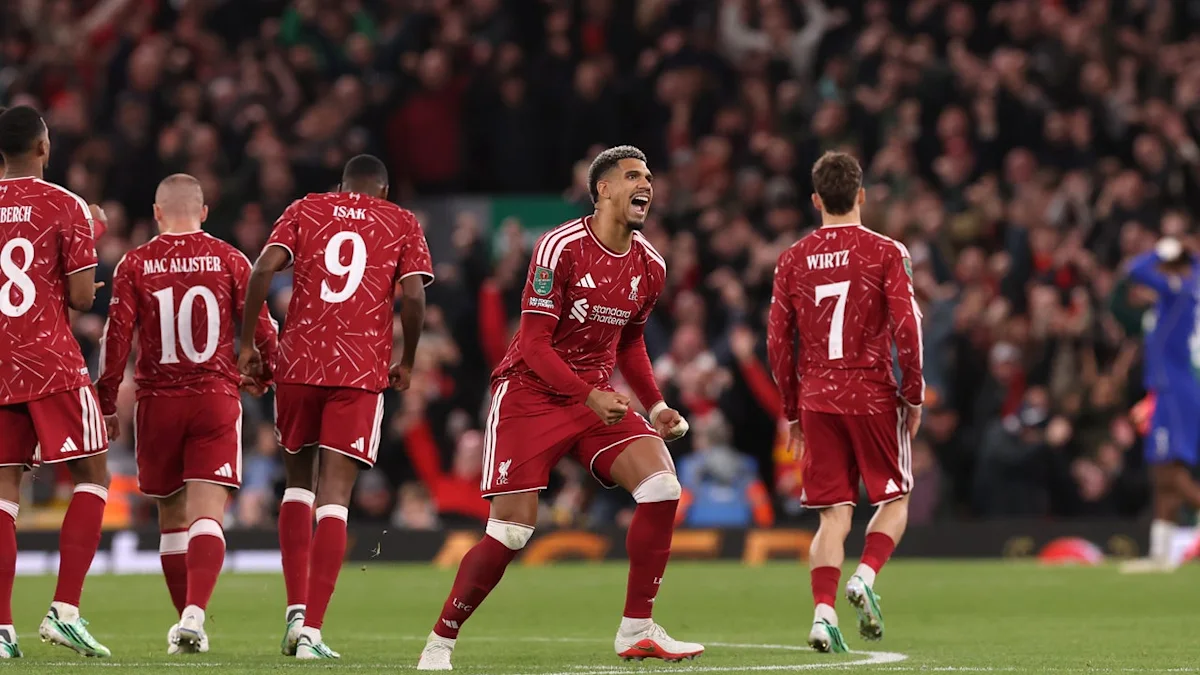 Liverpool advance to Carabao Cup quarter-finals after penalty shootout win over Chelsea
