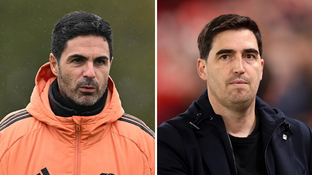 Mikel Arteta and Andoni Iraola discuss key injuries ahead of Liverpool vs Arsenal clash